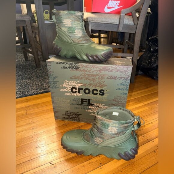 Crocs Echo Boot Futura Laboratories Men’s Size 14 - Picture 1 of 7